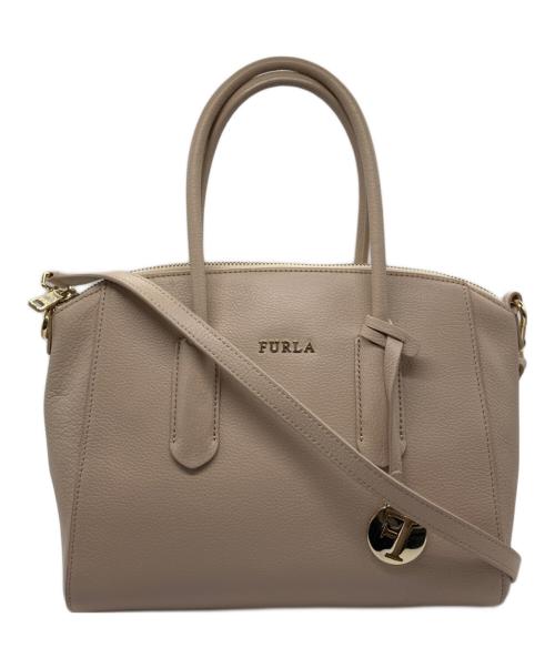 FURLA（フルラ）FURLA (フルラ) 2WAYショルダーバッグ ピンクの古着・服飾アイテム