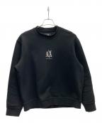 ARMANI EXCHANGEアルマーニ エクスチェンジ）の古着「トレーナー」｜ブラック