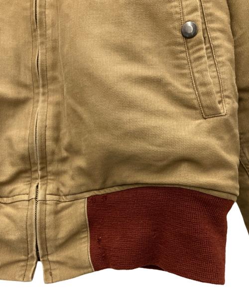 東洋エンタープライズ（トウヨウエンタープライズ）東洋エンタープライズ (トウヨウエンタープライズ) フライトジャケット ベージュ サイズ:-の古着・服飾アイテム