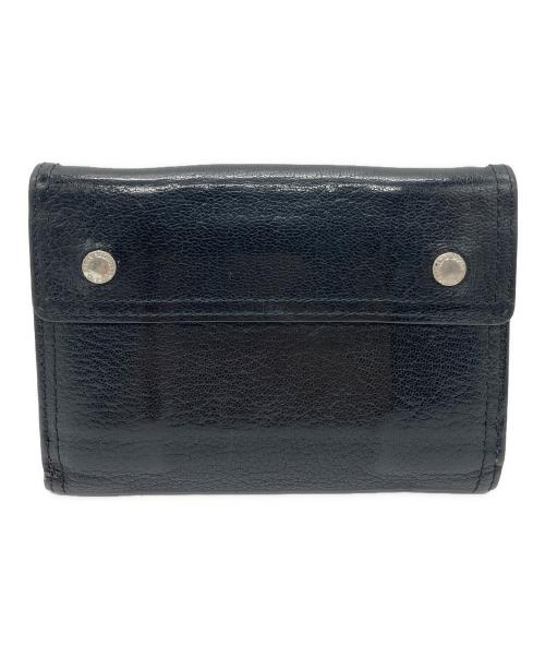 PORTER（ポーター）PORTER (ポーター) 2つ折り財布 ブラック×ブラウンの古着・服飾アイテム