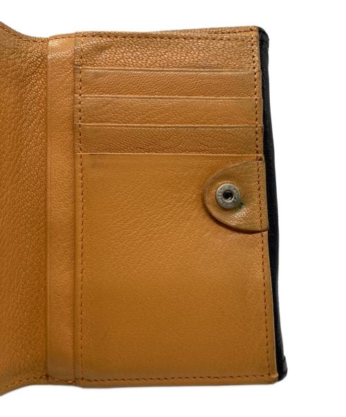 PORTER（ポーター）PORTER (ポーター) 2つ折り財布 ブラック×ブラウンの古着・服飾アイテム