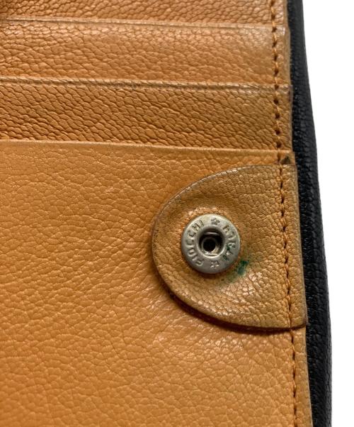 PORTER（ポーター）PORTER (ポーター) 2つ折り財布 ブラック×ブラウンの古着・服飾アイテム