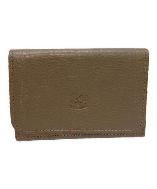 IL BISONTE（イル ビゾンテ）IL BISONTE (イル ビゾンテ) カードケース ベージュの古着・服飾アイテム