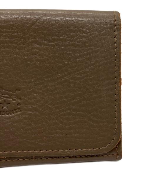 IL BISONTE（イル ビゾンテ）IL BISONTE (イル ビゾンテ) カードケース ベージュの古着・服飾アイテム