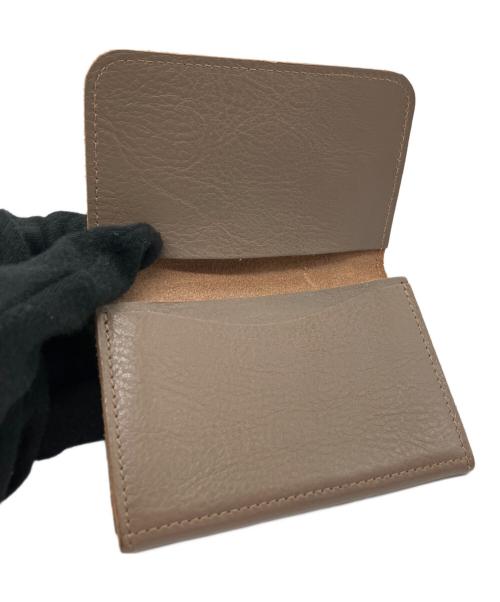 IL BISONTE（イル ビゾンテ）IL BISONTE (イル ビゾンテ) カードケース ベージュの古着・服飾アイテム