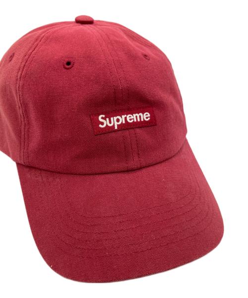 SUPREME（シュプリーム）Supreme (シュプリーム) キャップ レッドの古着・服飾アイテム