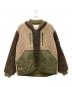 WHITE MOUNTAINEERING（ホワイトマウンテ二アニング）の古着「BOA BOMBER JACKET」｜カーキ×ベージュ