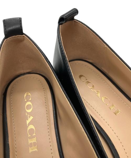 COACH（コーチ）COACH (コーチ) パンプス ブラック サイズ:SIZE5.5の古着・服飾アイテム