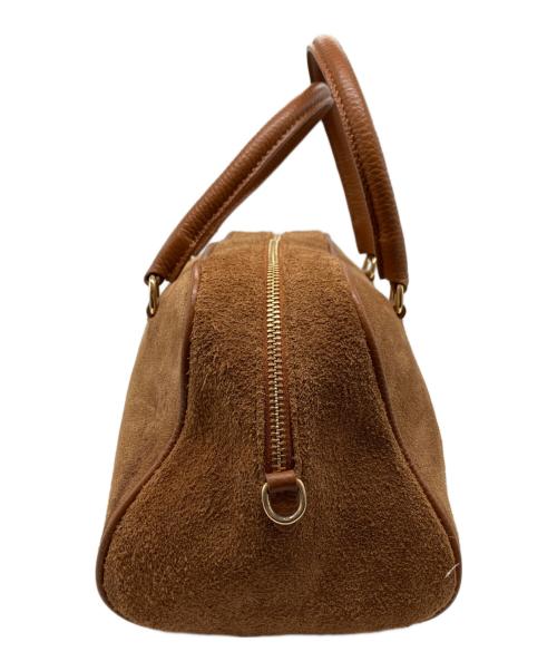 AULENTTI（オウレンティ）AULENTTI (オウレンティ) 2WAYハンドバッグ ブラウンの古着・服飾アイテム