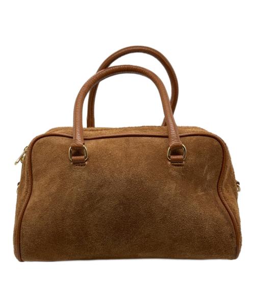 AULENTTI（オウレンティ）AULENTTI (オウレンティ) 2WAYハンドバッグ ブラウンの古着・服飾アイテム