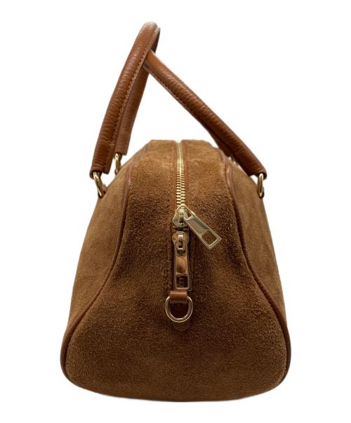 AULENTTI（オウレンティ）AULENTTI (オウレンティ) 2WAYハンドバッグ ブラウンの古着・服飾アイテム