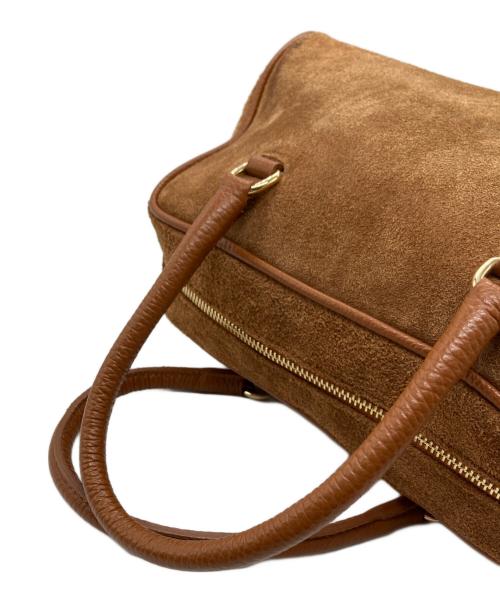 AULENTTI（オウレンティ）AULENTTI (オウレンティ) 2WAYハンドバッグ ブラウンの古着・服飾アイテム