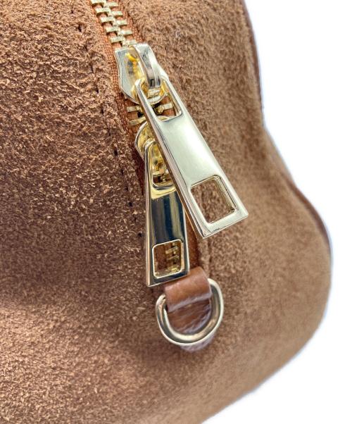 AULENTTI（オウレンティ）AULENTTI (オウレンティ) 2WAYハンドバッグ ブラウンの古着・服飾アイテム