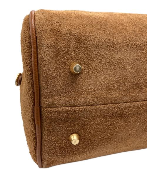 AULENTTI（オウレンティ）AULENTTI (オウレンティ) 2WAYハンドバッグ ブラウンの古着・服飾アイテム