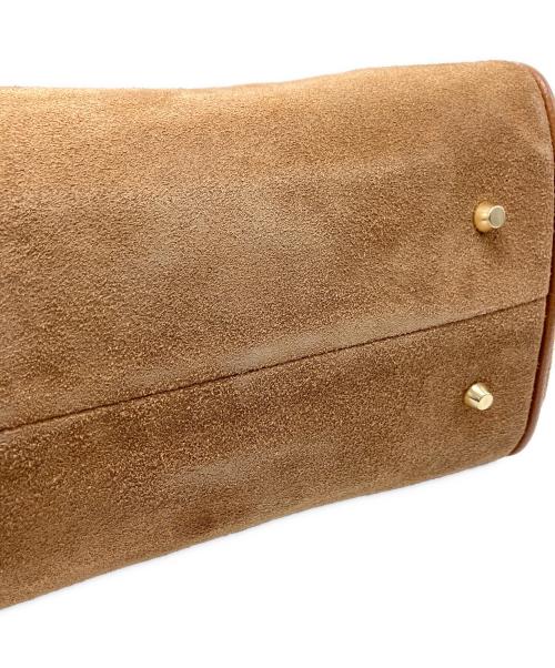 AULENTTI（オウレンティ）AULENTTI (オウレンティ) 2WAYハンドバッグ ブラウンの古着・服飾アイテム