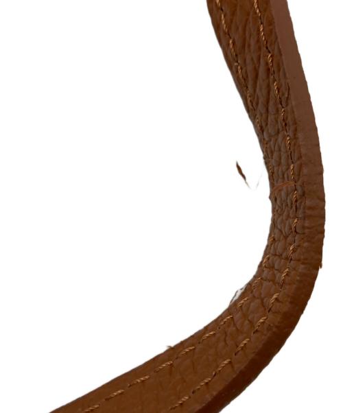 AULENTTI（オウレンティ）AULENTTI (オウレンティ) 2WAYハンドバッグ ブラウンの古着・服飾アイテム