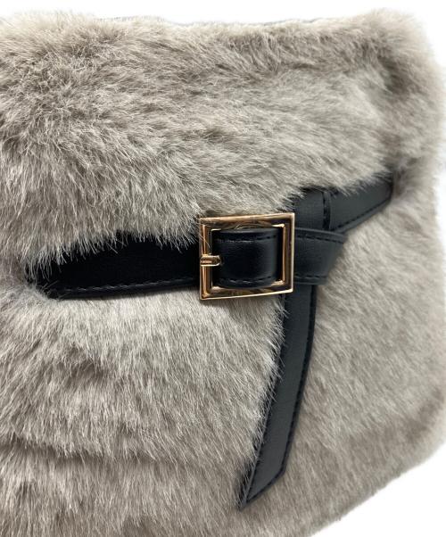 ADORE（アドーア）ADORE (アドーア) ショルダーバッグ ブラック×グレーの古着・服飾アイテム