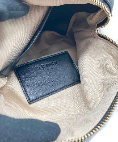 ADORE（アドーア）ADORE (アドーア) ショルダーバッグ ブラック×グレーの古着・服飾アイテム