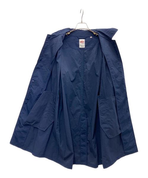 DANTON（ダントン）DANTON (ダントン) vetements de travail (ヴェトモン ドゥ トラバイユ) ステンカラーコート ネイビー サイズ:Mの古着・服飾アイテム