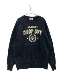 son of the cheese（（サノバチーズ））の古着「クルーネックスウェット」｜ブラック