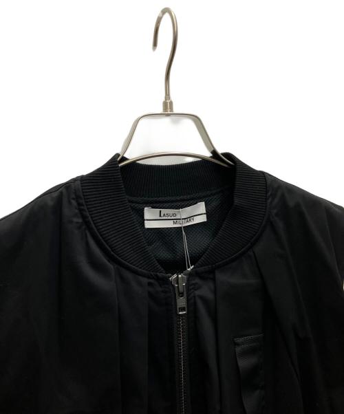 LASUD MILITARY（ラシュッドミリタリー）LASUD MILITARY (ラシュッドミリタリー) ベスト ブラック サイズ:SIZE38 未使用品の古着・服飾アイテム