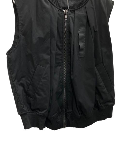 LASUD MILITARY（ラシュッドミリタリー）LASUD MILITARY (ラシュッドミリタリー) ベスト ブラック サイズ:SIZE38 未使用品の古着・服飾アイテム
