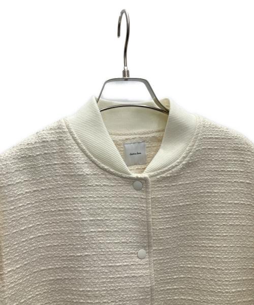 Spick and Span（スピック＆スパン）Spick and Span (スピック＆スパン) ブルゾン ホワイト サイズ:SIZE36 未使用品の古着・服飾アイテム