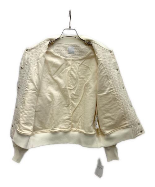 Spick and Span（スピック＆スパン）Spick and Span (スピック＆スパン) ブルゾン ホワイト サイズ:SIZE36 未使用品の古着・服飾アイテム