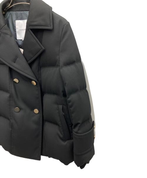LOVELESS（ラブレス）LOVELESS (ラブレス) Pコートダウン ブラック サイズ:SIZE34 未使用品の古着・服飾アイテム