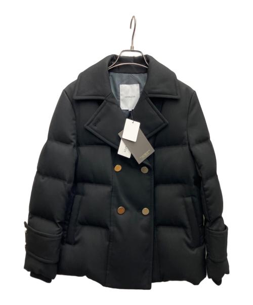 LOVELESS（ラブレス）LOVELESS (ラブレス) Pコートダウン ブラック サイズ:SIZE34 未使用品の古着・服飾アイテム