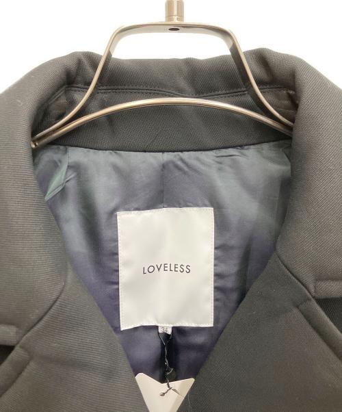 LOVELESS（ラブレス）LOVELESS (ラブレス) Pコートダウン ブラック サイズ:SIZE34 未使用品の古着・服飾アイテム