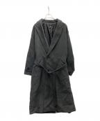 HAREハレ）の古着「ウールダブルコート」｜ダークグレー