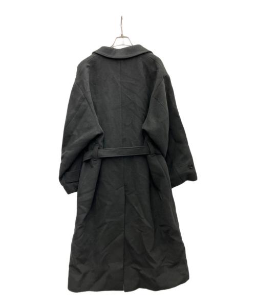 HARE（ハレ）HARE (ハレ) ウールダブルコート ダークグレー サイズ:Sの古着・服飾アイテム