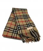 Burberry'sバーバリー）の古着「マフラー」｜ベージュ