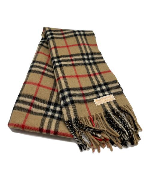 Burberry's（バーバリー）Burberry's (バーバリー) マフラー ベージュの古着・服飾アイテム