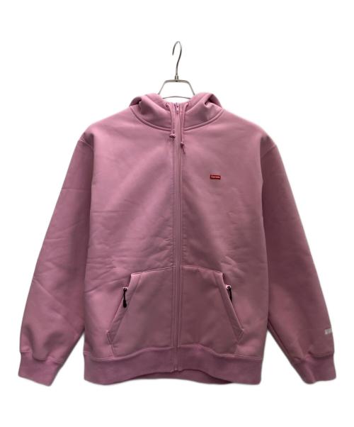 SUPREME（シュプリーム）Supreme (シュプリーム) Small Box Zip Up Sweatshirt バイオレット サイズ:Mの古着・服飾アイテム