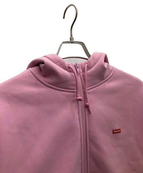 SUPREME（シュプリーム）Supreme (シュプリーム) Small Box Zip Up Sweatshirt バイオレット サイズ:Mの古着・服飾アイテム