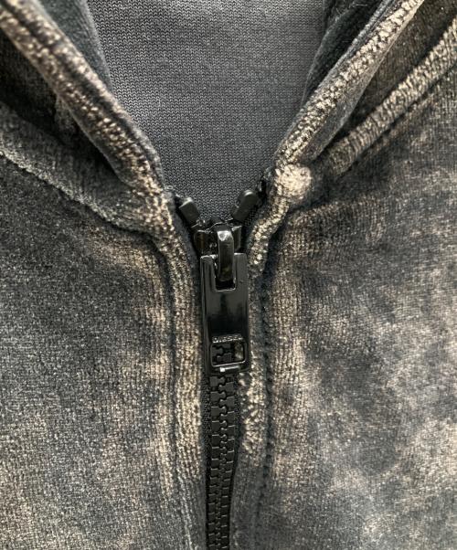 DIESEL（ディーゼル）DIESEL (ディーゼル) ジップパーカー ブラック サイズ:SIZEXLの古着・服飾アイテム