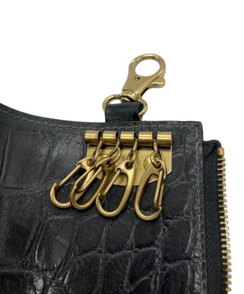 IL BISONTE（イル ビゾンテ）IL BISONTE (イル ビゾンテ) キーケース ブラックの古着・服飾アイテム