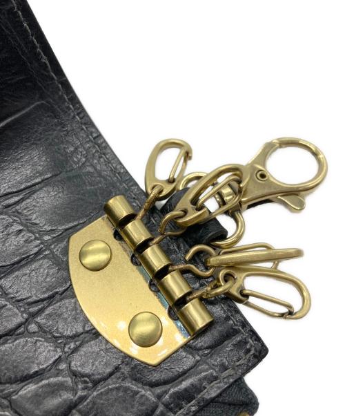 IL BISONTE（イル ビゾンテ）IL BISONTE (イル ビゾンテ) キーケース ブラックの古着・服飾アイテム