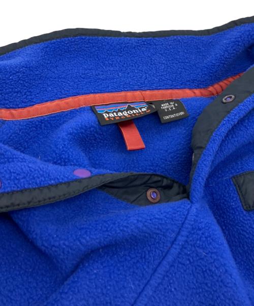 Patagonia（パタゴニア）Patagonia (パタゴニア) フリースジャケット ネイビー×ブラック サイズ:Mの古着・服飾アイテム