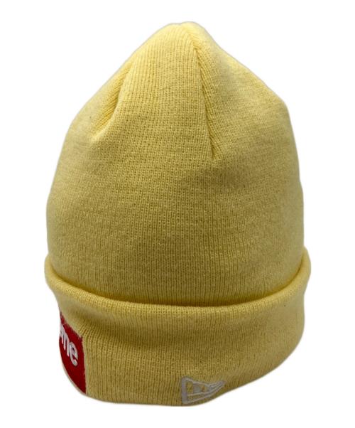 SUPREME（シュプリーム）Supreme (シュプリーム) New Era (ニューエラ) ニット帽 イエローの古着・服飾アイテム