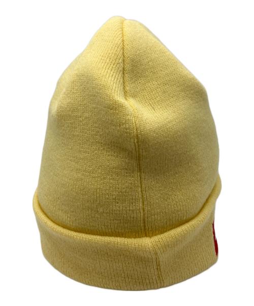 SUPREME（シュプリーム）Supreme (シュプリーム) New Era (ニューエラ) ニット帽 イエローの古着・服飾アイテム