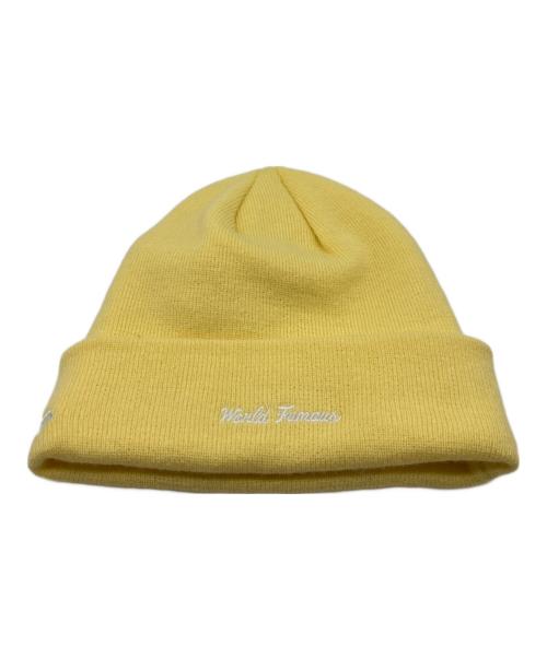 SUPREME（シュプリーム）Supreme (シュプリーム) New Era (ニューエラ) ニット帽 イエローの古着・服飾アイテム
