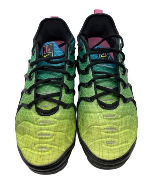 NIKE（ナイキ）NIKE (ナイキ) AIR VAPORMAX PLUS ブルー×イエロー サイズ:26の古着・服飾アイテム
