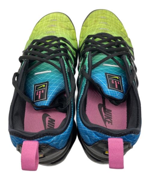 NIKE（ナイキ）NIKE (ナイキ) AIR VAPORMAX PLUS ブルー×イエロー サイズ:26の古着・服飾アイテム