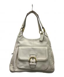 COACH（コーチ）の古着「ハンドバッグ」｜アイボリー