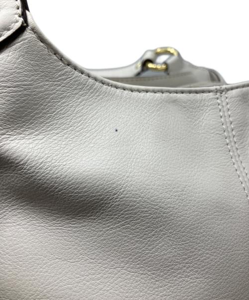 COACH（コーチ）COACH (コーチ) ハンドバッグ アイボリーの古着・服飾アイテム