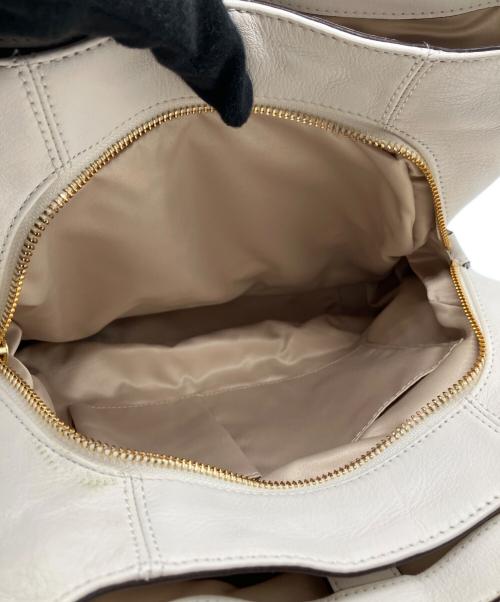 COACH（コーチ）COACH (コーチ) ハンドバッグ アイボリーの古着・服飾アイテム