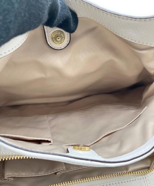 COACH（コーチ）COACH (コーチ) ハンドバッグ アイボリーの古着・服飾アイテム